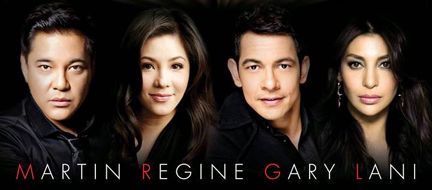 Regine Velasquez point-blankly says, “There is no competition among the four of us. So far, it’s running very smoothly.”