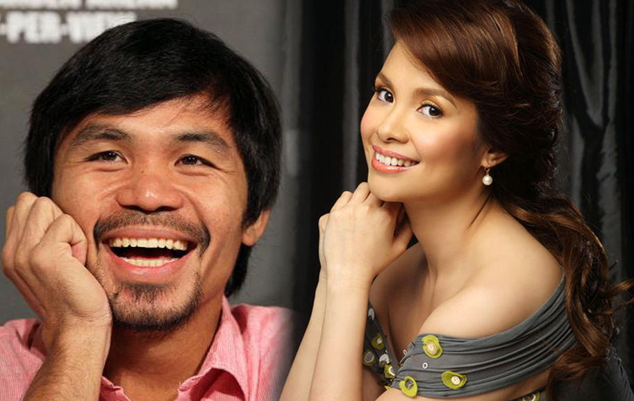 Lea Salonga coaches Manny Pacquiao in judging Ms. Universe pageant