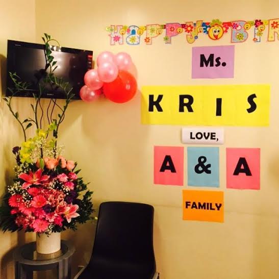 “Take it slowly. You keep rushing.” – Bimby’s birthday message for his mom