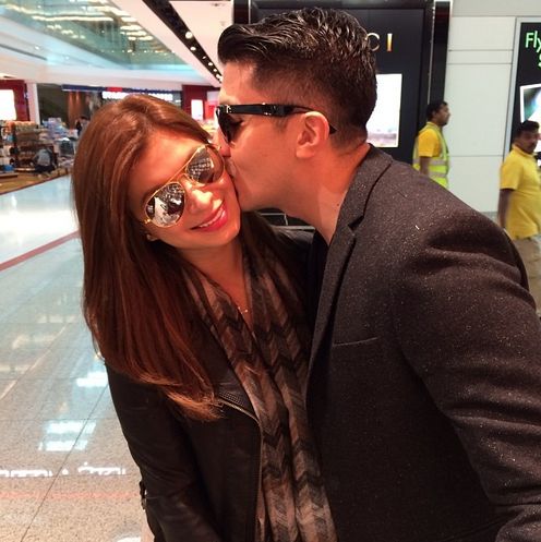 “Let the happiness of our smiles be a mere preview of the happiness in store for us today till forever.” – Luis on Angel on their first anniversary