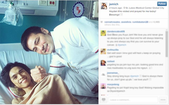 Dr. Hayden Kho visits Jam Sebastian