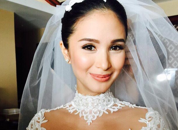 Heart Evangelista: Stunning bride in her dream princess wedding gown
