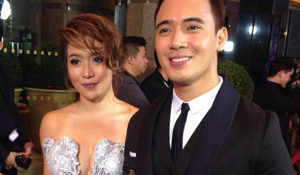 On rumored girlfriend Angeline Quinto: “I love her and I’d like to protect whatever it is that we now have.” –Erik Santos