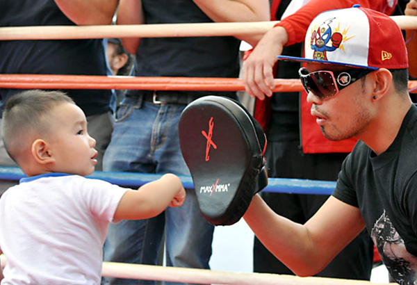 “Being a father is a blessing that’s even better than winning a fight.” – Nonito “The Filipino Flash” Donaire