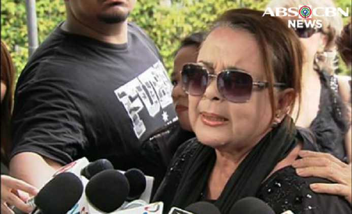 On losing her only daughter Liezl Martinez: “It’s painful to lose your only child, she’s my whole life. And now that she’s gone, a huge part of my life has gone with her.” –Amalia Fuentes