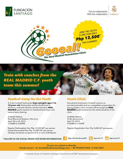 Summer Kicks Off with Goooal!: The Real Madrid Foundation Clinic
