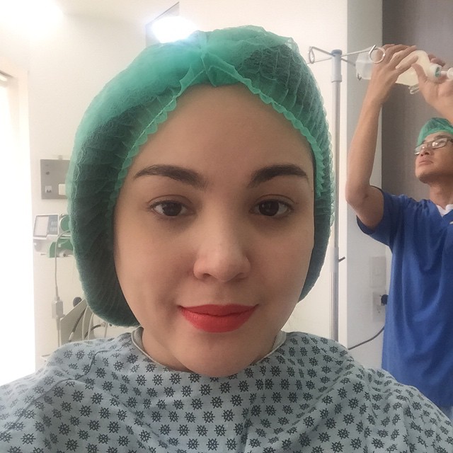 Claudine undergoes a secret medical procedure
