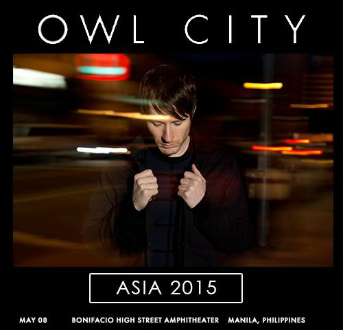 Owl City to perform live in Manila for free