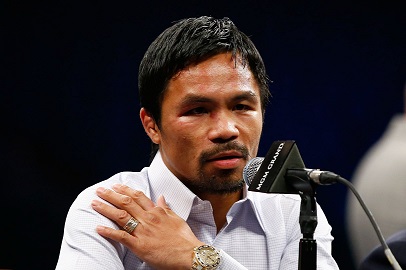 Pacquiao fought Mayweather with injured right shoulder