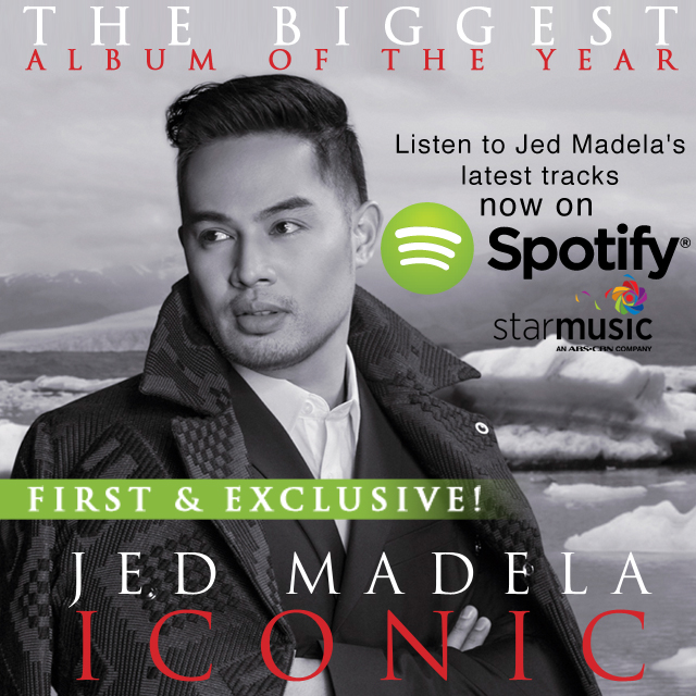 Jed Madela’s ‘Iconic’ now exclusively available on Spotify