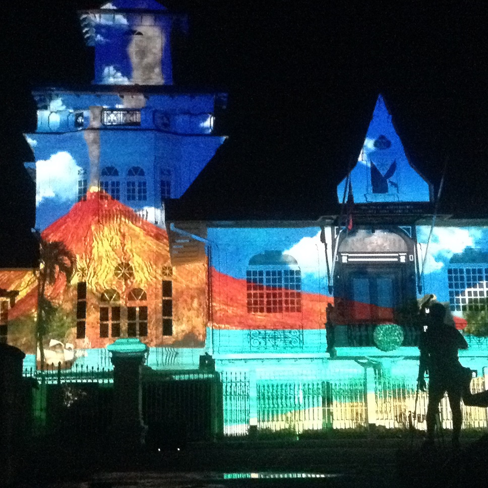 Filipinos celebrate 117th Independence day with awesome lighting, video mapping of Aguinaldo Shrine