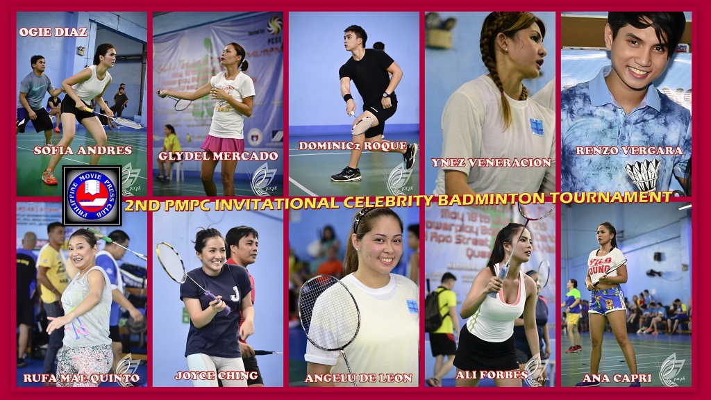2nd PMPC Invitational Celebrity Badminton Tournament a success