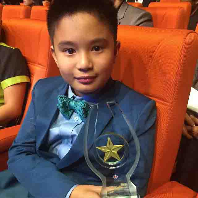 Bimby Aquino Yap bags the Most Popular Male Child Performer award