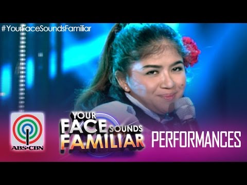 Melai Cantiveros, the lone female contender on ‘Your Face Sounds Familiar’