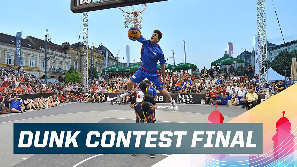 Kobe Paras retains his slam dunk title at the FIBA 3×3