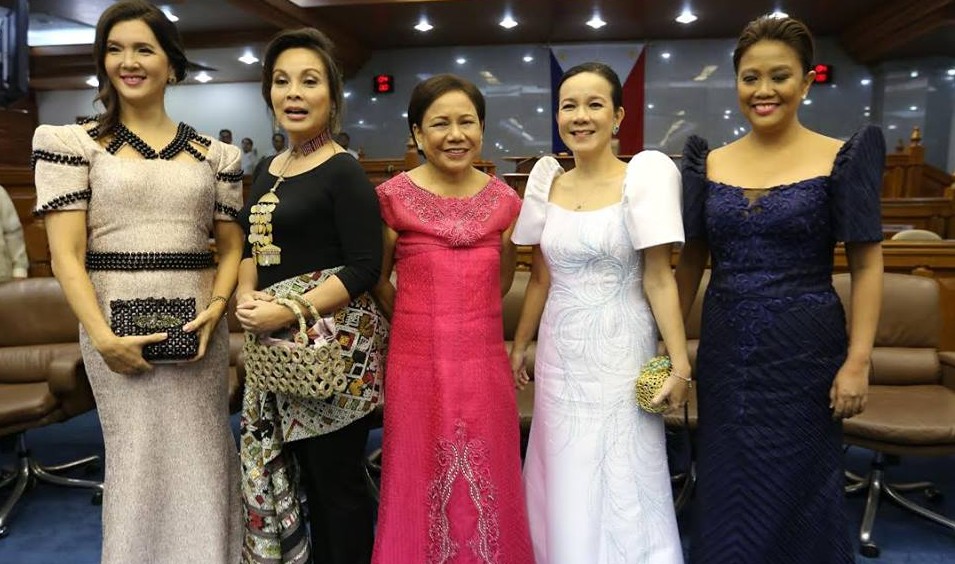 SONA 2015 Fashion: Red carpet dress and attires