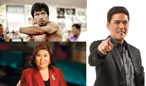 Jessica Soho, Vic Sotto and Manny Pacquiao among most trusted personalities in the Philippines