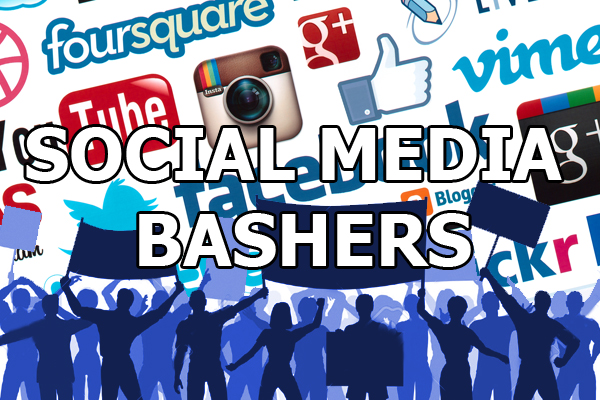 How do celebrities handle bashers?