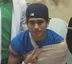 Gerald Anderson disclocates shoulder but is now okay