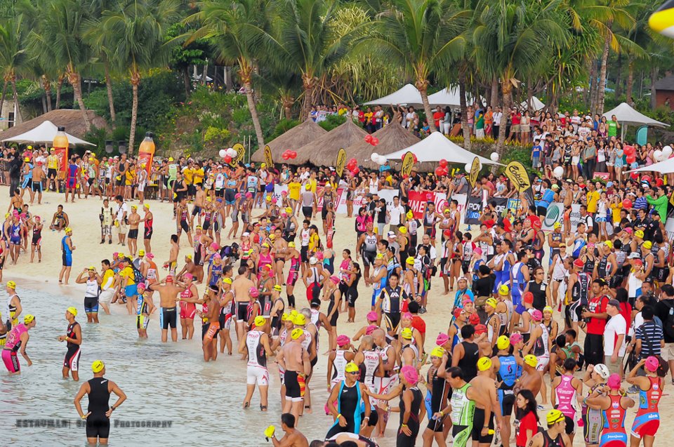 Showbiz’ celebrities, local and international race professionals participate in 2015 Ironman 70.3 triathlon in Mactan Island, Cebu