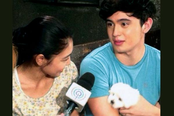 James Reid gifted Nadine Lustre with a Teacup Maltese