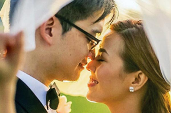 Nikki Gil and BJ Albert ties the knot