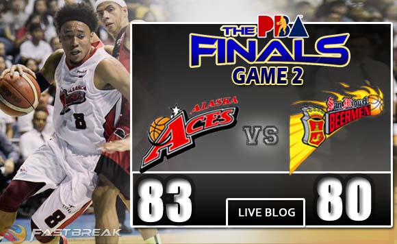 Alaska Aces wins over Beermen 2-0