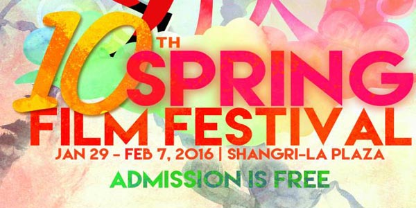 Free Movie Screenings at the 10th Chinese Spring Film Festival at Shangri-La Plaza Cineplex