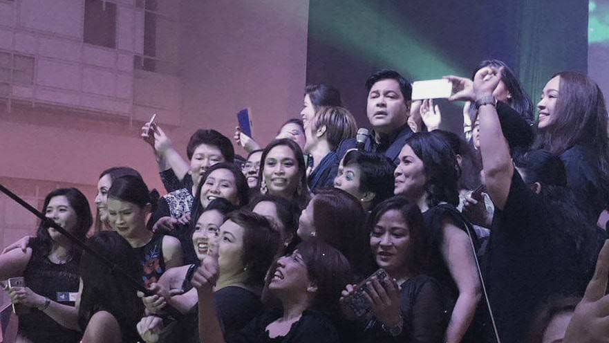 Edu Manzano and Gelli De Belen grace the 25th Anniversary of SPCP Alumnae Homecoming