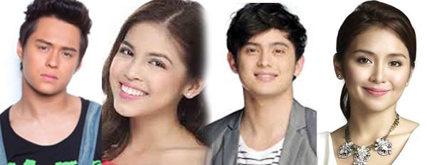 Maine Mendoza, Kathryn Bernardo, James Reid and Enrique Gil vie for Favorite Pinoy Personality award for 2016 Nickelodeon Kids’ Choice Awards
