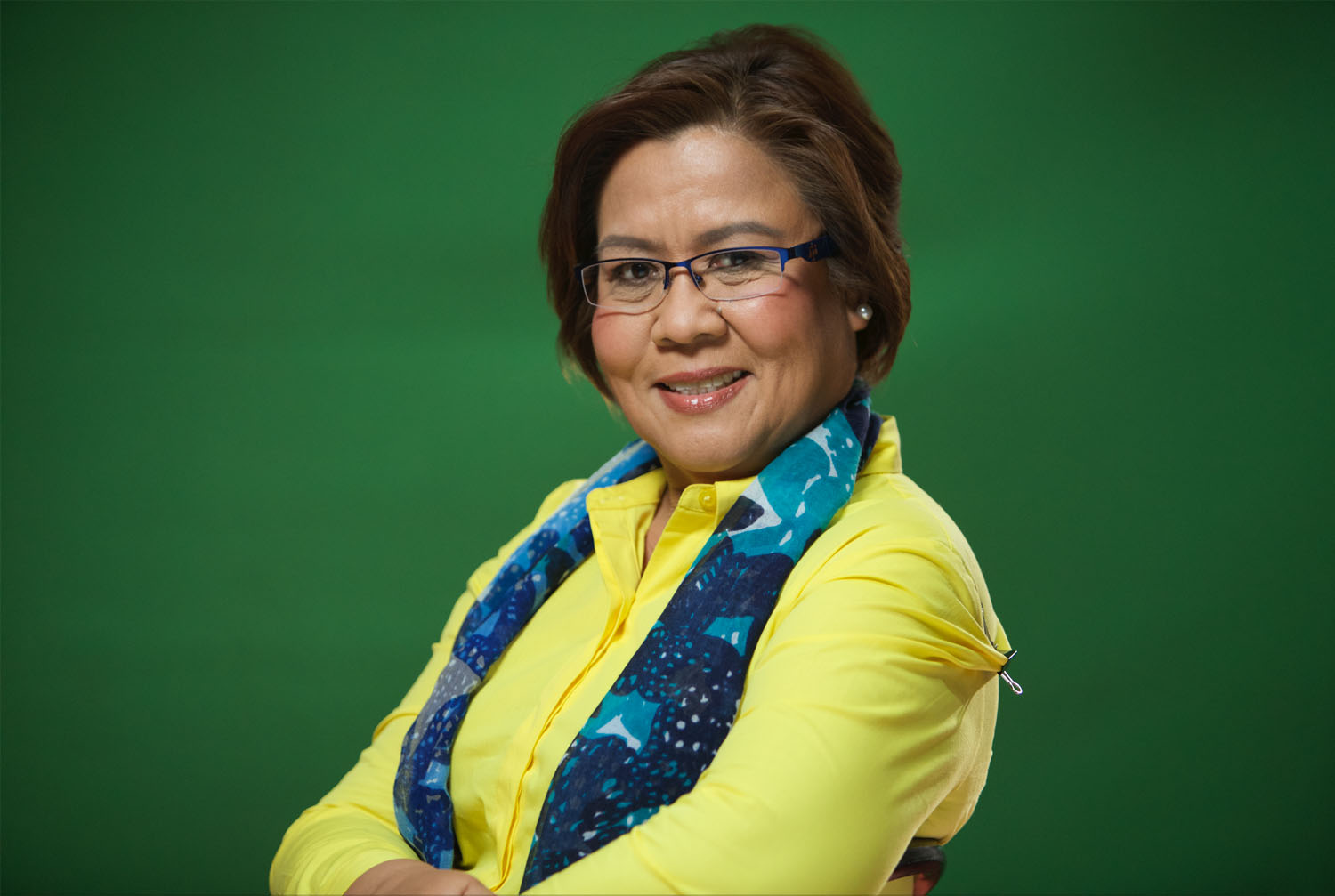 Leila de Lima talks about her showbiz connection
