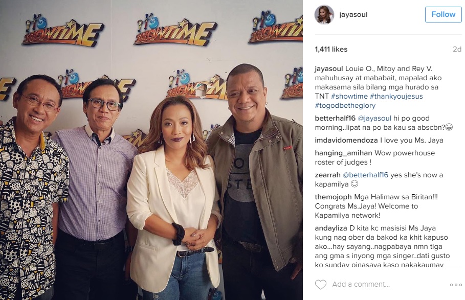 INSTA PICK: Queen of Soul Jaya joins TNT family