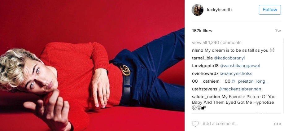 Who’s lucky? Supermodel Lucky Blue Smith is in Manila