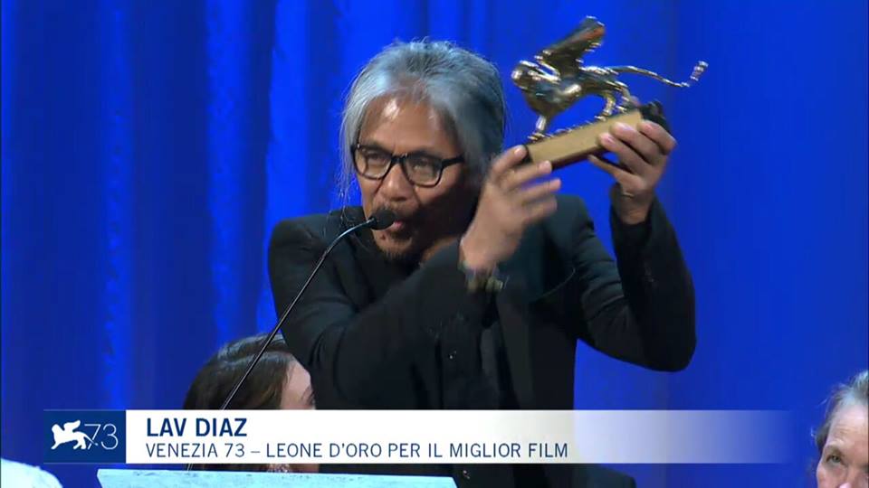 Lav Diaz’s ‘Ang Babaeng Humayo’ receives top award at Venice International Film Festival