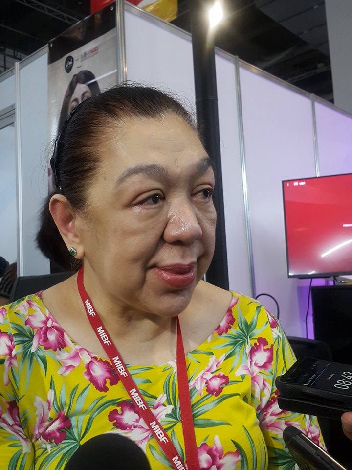 Bookstore magnate Maria Teresa Cancio returns to producing movies