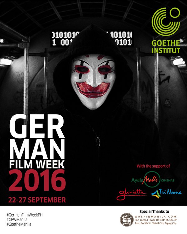 GERMAN FILM WEEK KICKS OFF SEPT 21