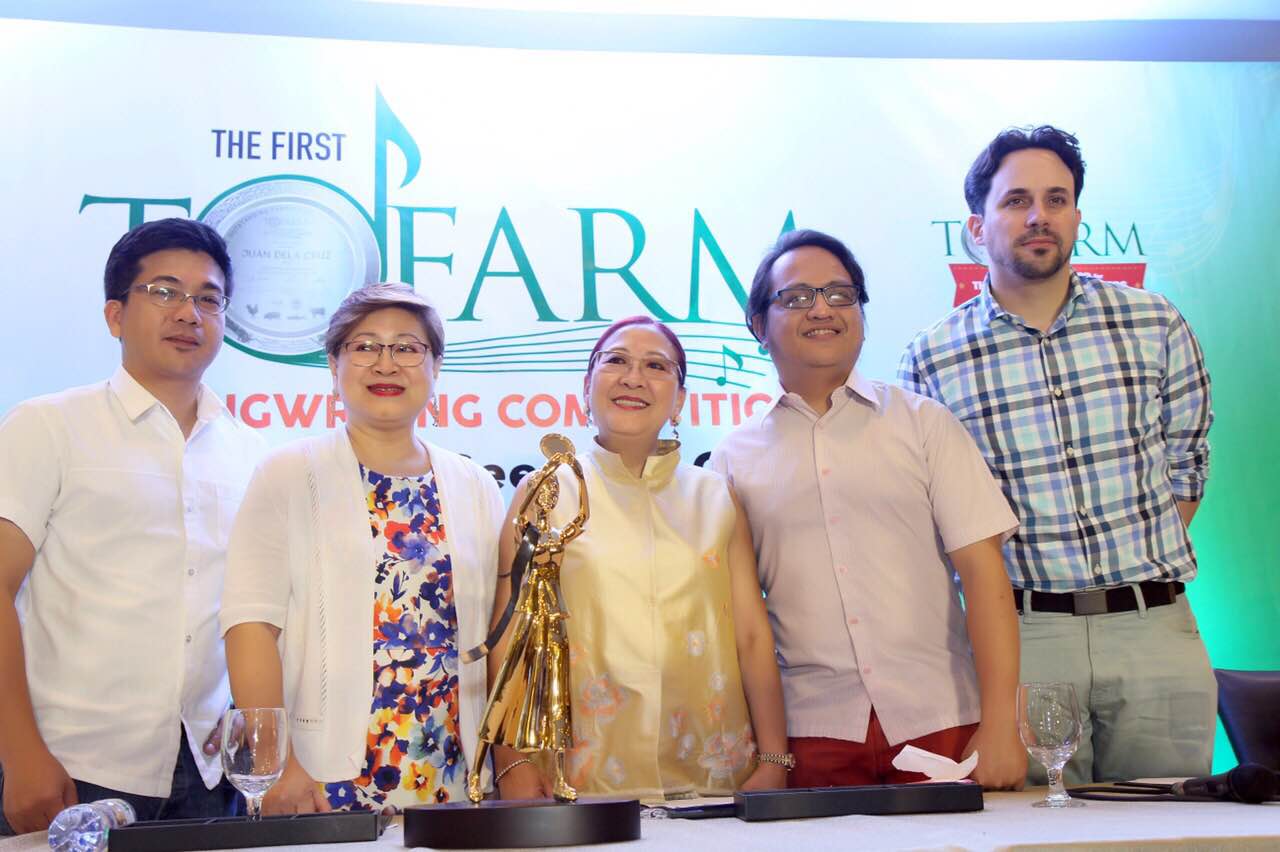 1st ToFarm Songwriting Competition launched