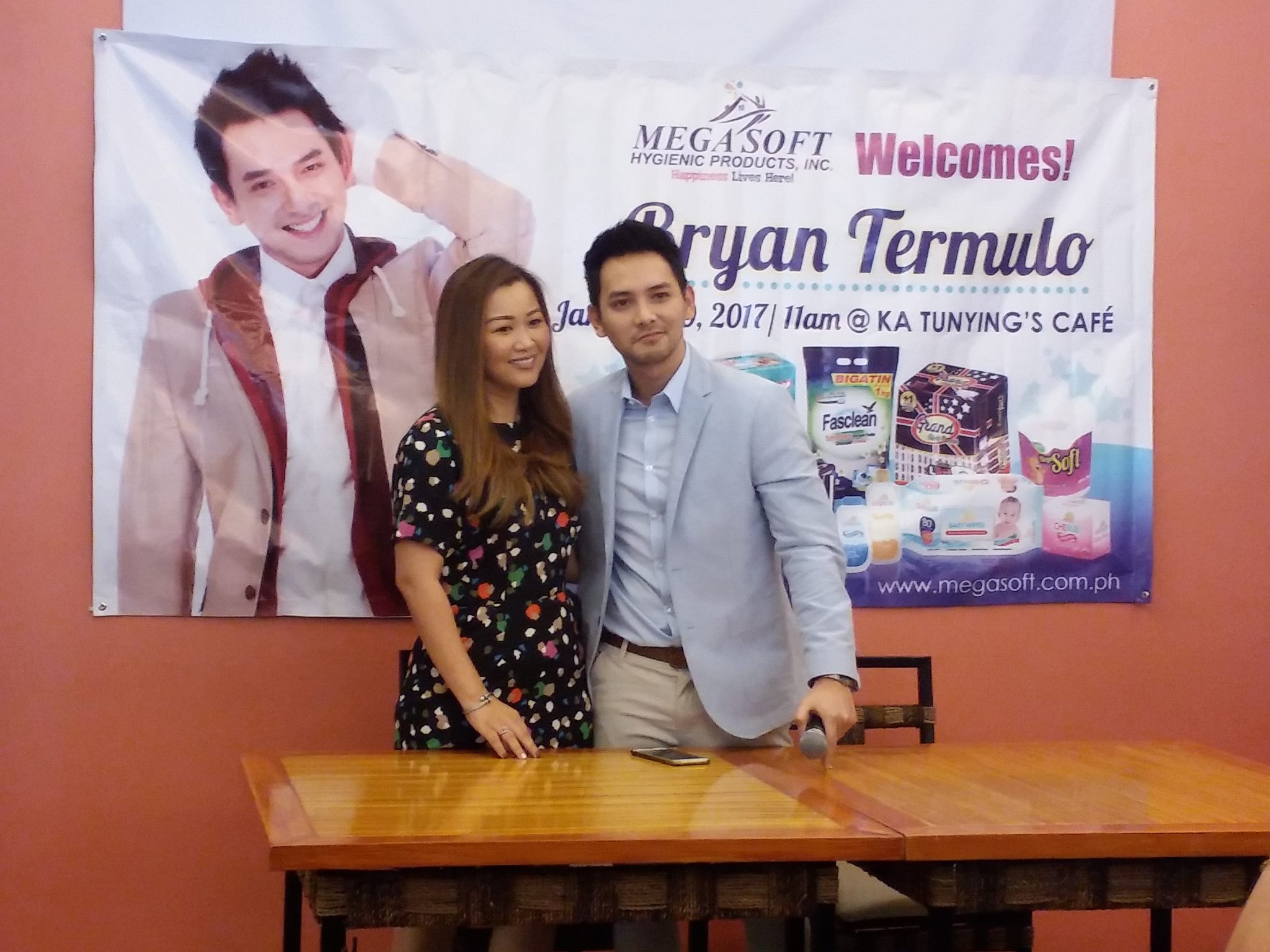 Bryan Termulo is happy with his latest achievement