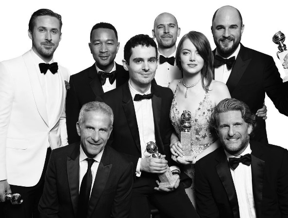 Hollywood celebrates glitz at 2017 Golden Globes