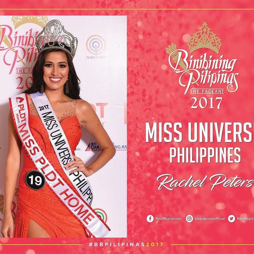 Rachel Peters is this year’s Miss Universe Philippines