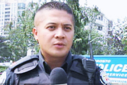 He’s now a Toronto police officer