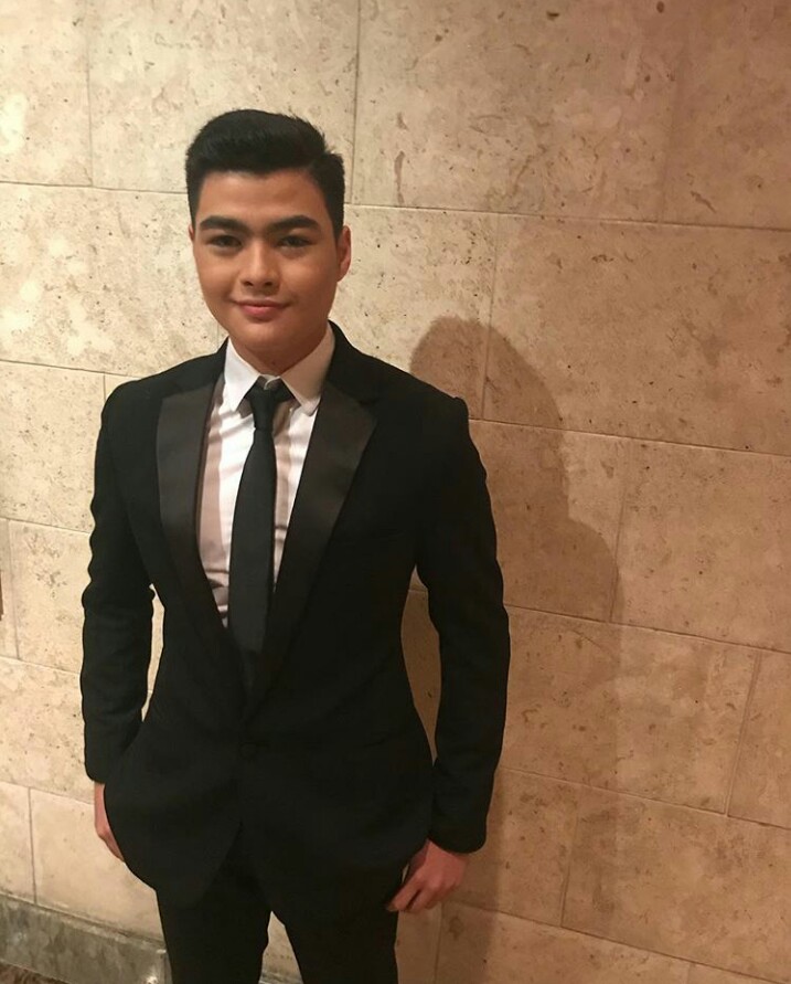 19-year old Andre Yllana wants to work with parents, excel in acting