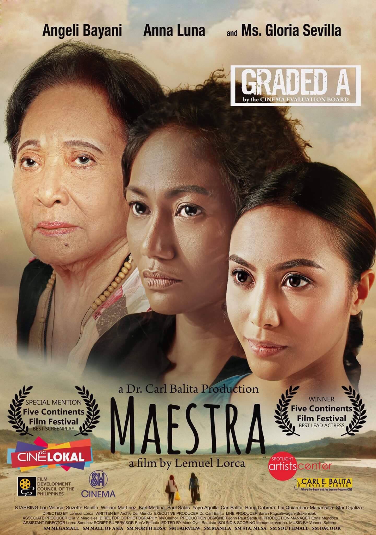 Award-winning Maestra screens at Cine Lokal