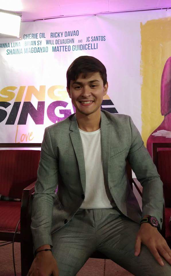 Matteo on his status with Sarah: We are both busy with work