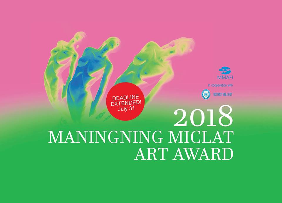 2018 Maningning art competition deadline extended to July 31