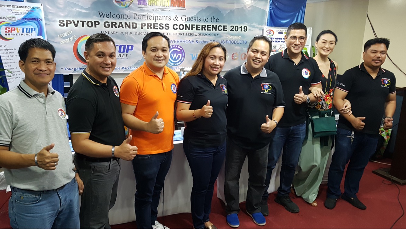SPVTOP International introduces genius products for Pinoy market