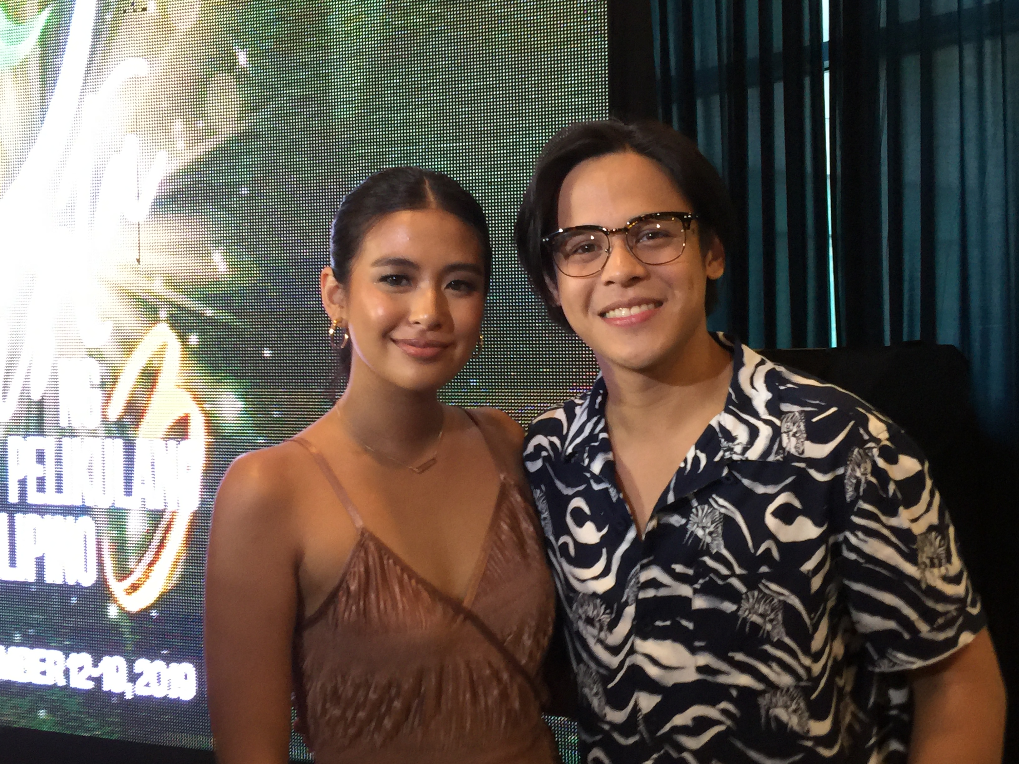 PHOTOS: Real-life lovers Khalil Ramos and Gabbi Garcia at PPP announcement