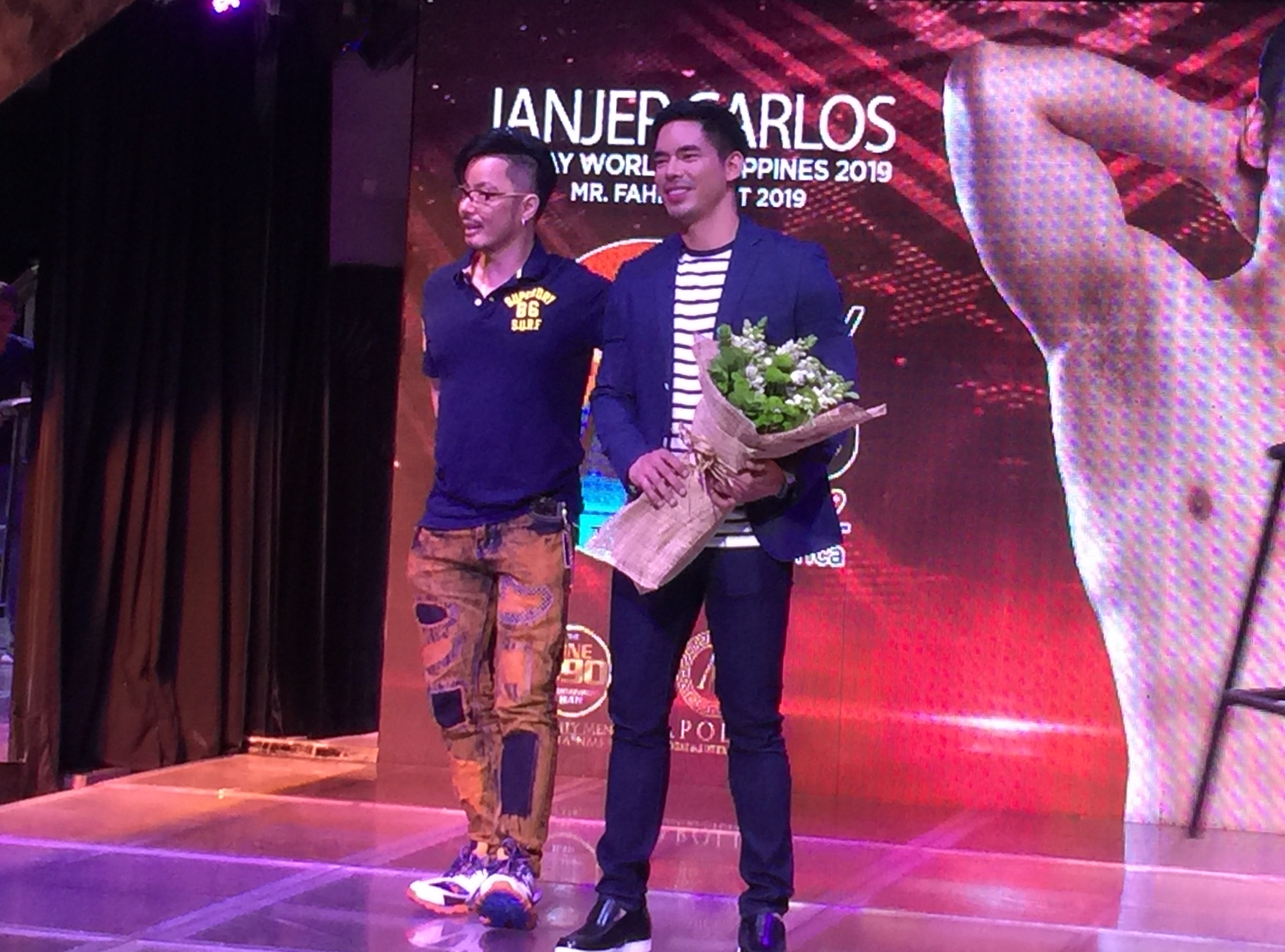 Wilbert Tolentino believes PH candidate fits Mr. Gay World title