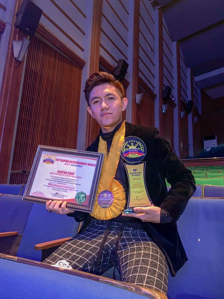 Klinton Start named as Most Promising Young Male Host
