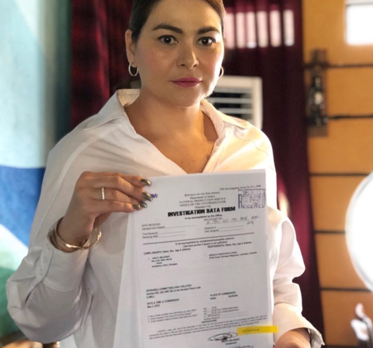 Aiko Melendez files libel case vs Zambales vice governor